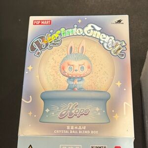 Pop Mart Big into Energy light up Snow Globe Crystal Ball - LUCK - NEW confirmed
